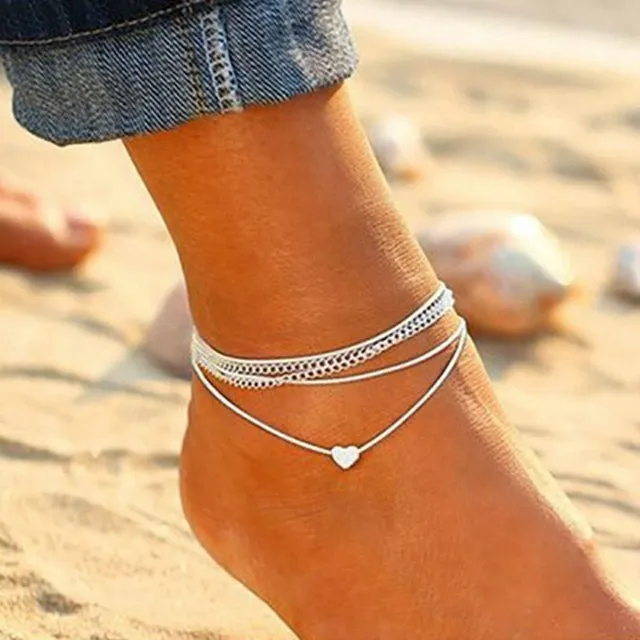 2 Style Turkish Eyes Beads Anklets For Women