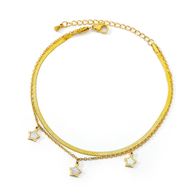 Bohemian Bead Anklets For Women