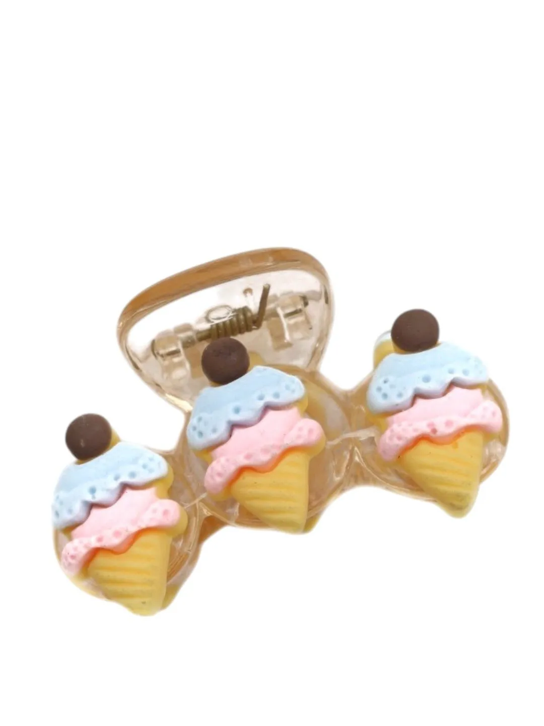 Charming Floral Scrunchies and Hair Clip Set for Girls