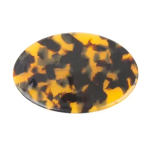 Classic Tortoise Oval Hair Clip