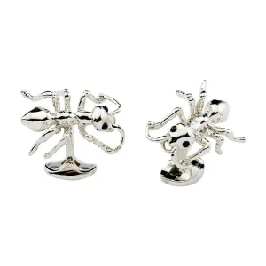 Deakin & Francis Sterling Silver Jungle Ant Cufflinks - C1435X0001