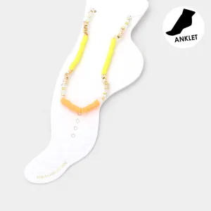 iLLASPARKZ Heishi Beaded Anklet