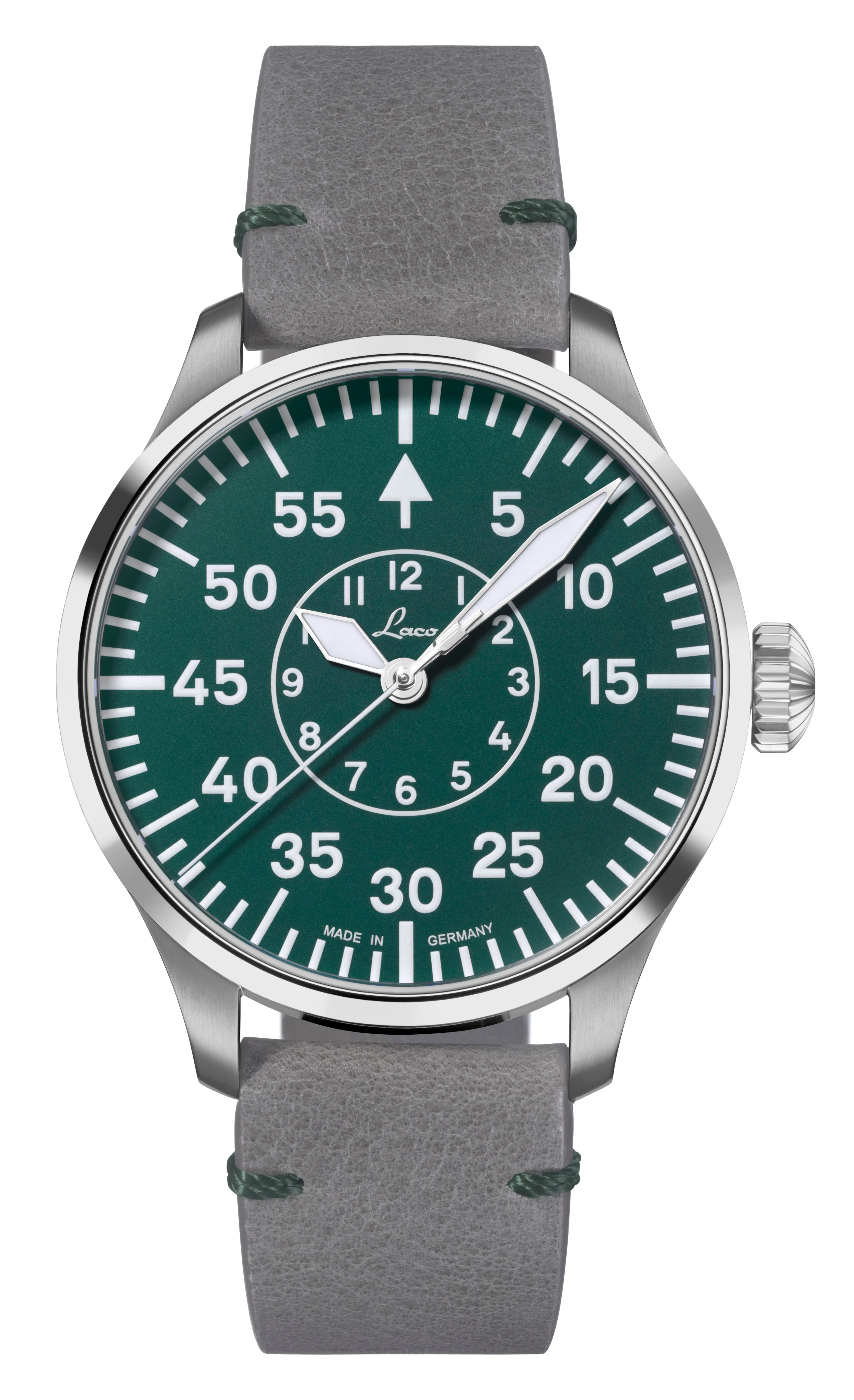 LACO PILOT WATCH BASIC AACHEN GRUN 42 MM AUTOMATIC