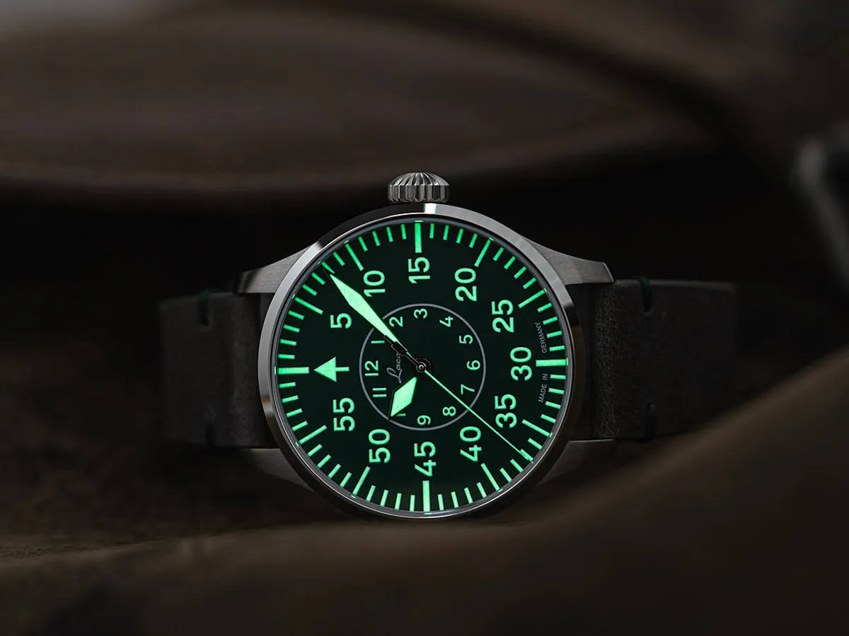 LACO PILOT WATCH BASIC AACHEN GRUN 42 MM AUTOMATIC