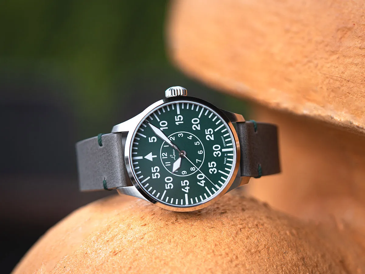 LACO PILOT WATCH BASIC AACHEN GRUN 42 MM AUTOMATIC