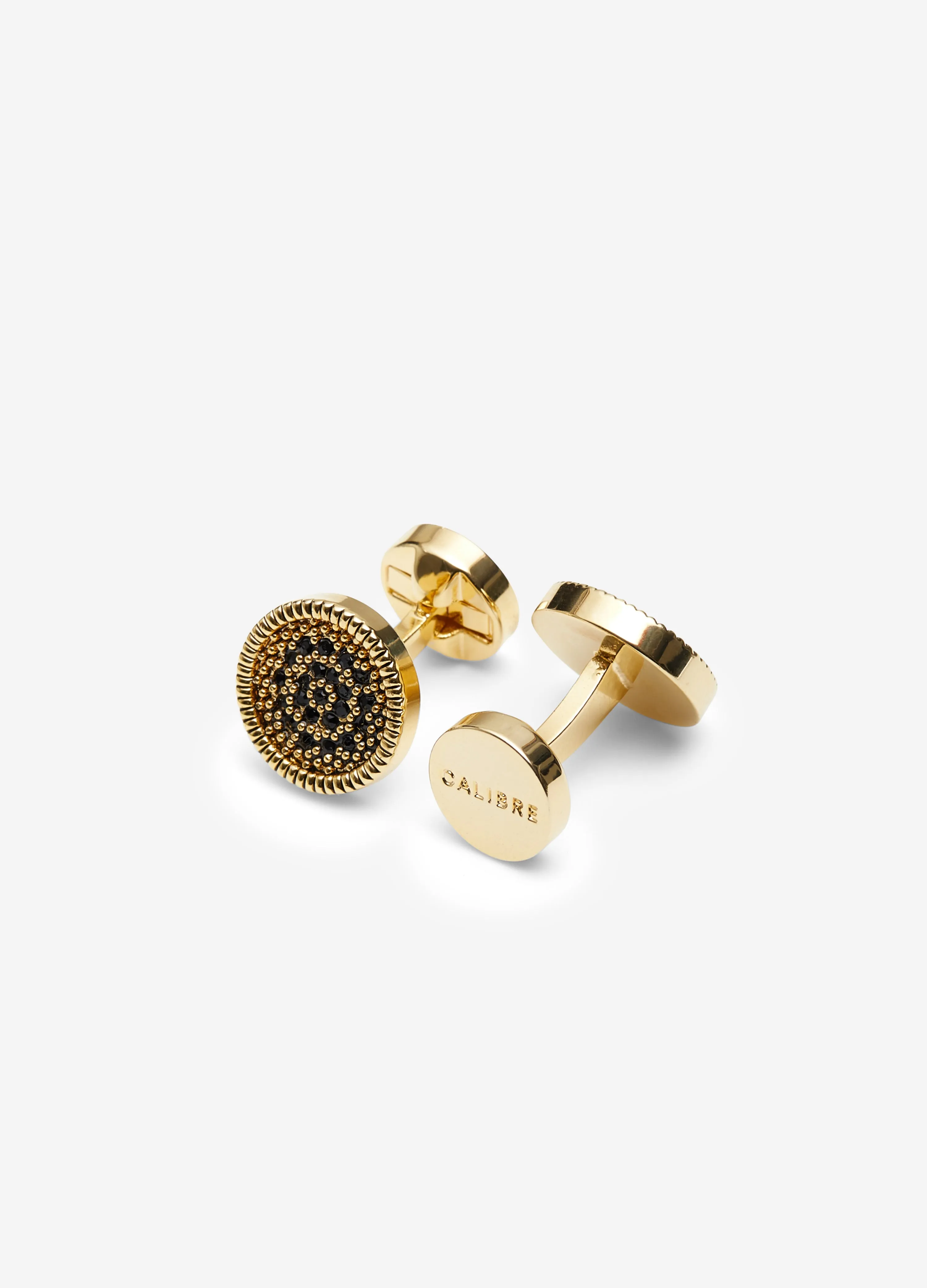 Marcasite Cufflinks Gold
